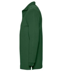 SOL's Winter Ii Long Sleeve Cotton Piqué Polo Shirt -XAMAX 11353 grn left