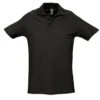 SOL's Spring Ii Heavy Cotton Piqué Polo Shirt -XAMAX 11362 blk front