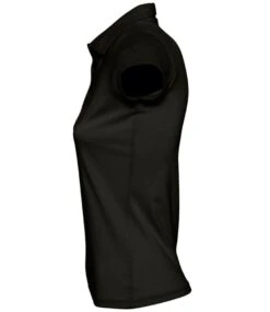 SOL's Ladies Prescott Cotton Jersey Polo Shirt 37 SOL's Ladies Prescott Cotton Jersey Polo Shirt -XAMAX 11376 dbk left 2