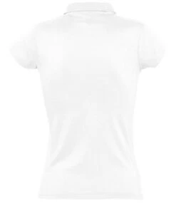 SOL's Ladies Prescott Cotton Jersey Polo Shirt 30 SOL's Ladies Prescott Cotton Jersey Polo Shirt -XAMAX 11376 whi back 1