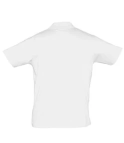 SOL's Prescott Cotton Jersey Polo Shirt -XAMAX 11377 whi back 1