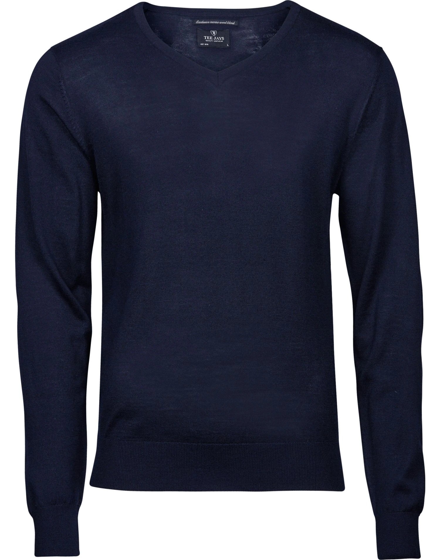 Tee Jays Mens V Neck Knitted Sweater 6 Tee Jays Mens V Neck Knitted Sweater - Image 4