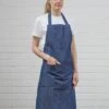 Dennys Poly-Cotton Unisex Large Apron With Halter Adjuster -XAMAX 120e2e8102b486002082587bd9de9522379d34f975400cb4b684e0d02a7885b8