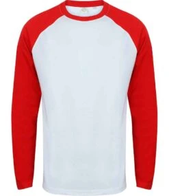 SF Men Long Sleeve Baseball T Shirt -XAMAX 12c63801bf4a6788de9dd208a00fb26dd4ddc2891c20e6f1c6896fa483f13b2b