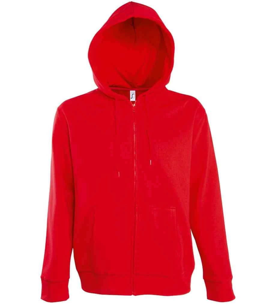 SOL'S Sols Seven Zip Hooded Sweatshirt 5 SOL'S Sols Seven Zip Hooded Sweatshirt - Image 3