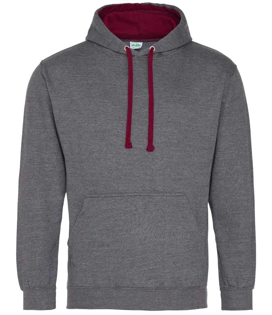 Just Hoods Awdis Varsity Hoodie 7 Just Hoods Awdis Varsity Hoodie - Image 5