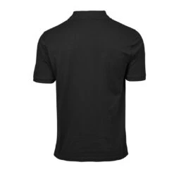 Tee Jays Mens Heavy Polo -XAMAX 1400 black back 1