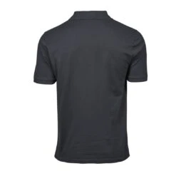 Tee Jays Mens Heavy Polo -XAMAX 1400 dark grey back