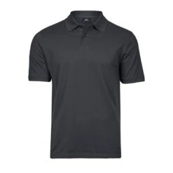 Tee Jays Mens Heavy Polo -XAMAX 1400 dark grey front