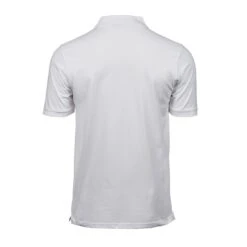 Tee Jays Mens Heavy Polo -XAMAX 1400 white back