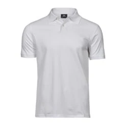 Tee Jays Mens Heavy Polo -XAMAX 1400 white front