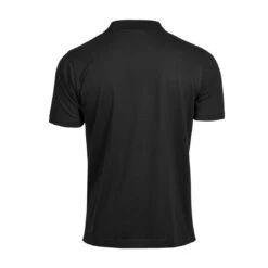 Tee Jays Mens Luxury Stretch V-Neck Polo -XAMAX 1404 black back 2