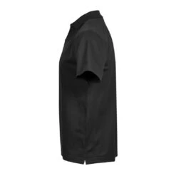 Tee Jays Mens Luxury Stretch V-Neck Polo -XAMAX 1404 black left