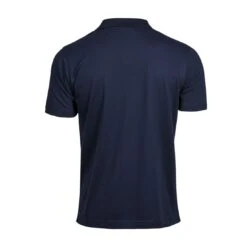 Tee Jays Mens Luxury Stretch V-Neck Polo -XAMAX 1404 navy back