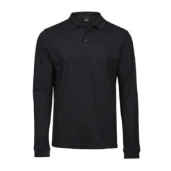 Tee Jays Mens Luxury Long Sleeve Stretch Polo