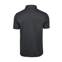 Tee Jays Mens Pima Cotton Polo 32 Tee Jays Mens Pima Cotton Polo -XAMAX 1440 dark grey back