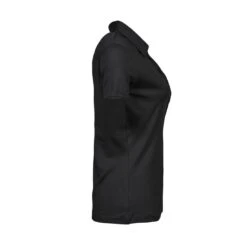 Tee Jays Ladies Pima Cotton Polo -XAMAX 1441 black right 2