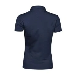 Tee Jays Ladies Pima Cotton Polo -XAMAX 1441 navy back