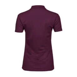 Tee Jays Ladies Luxury Stretch Polo -XAMAX 145 wine back