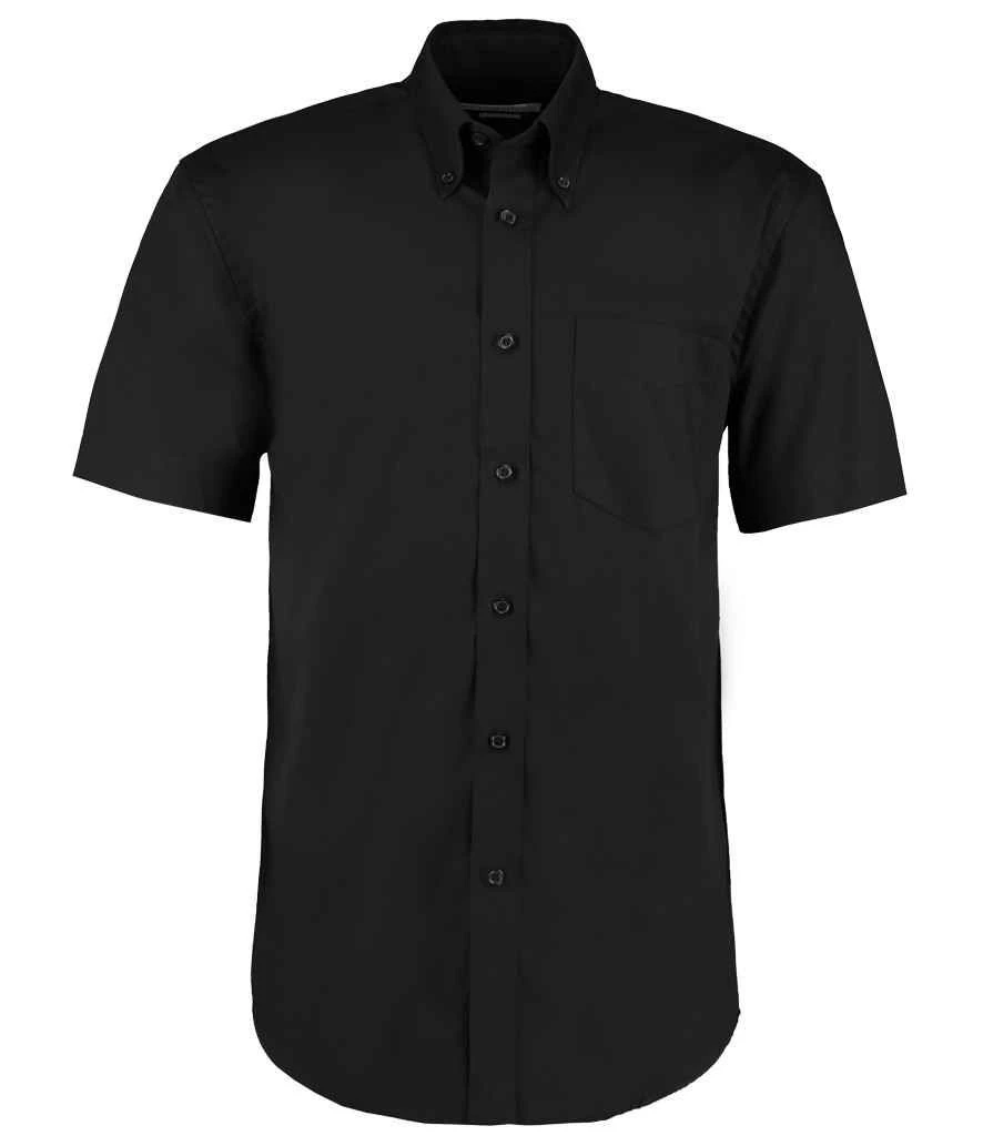 Kustom Kit Classic Fit Short Sleeve Premium Oxford Shirt 6 Kustom Kit Classic Fit Short Sleeve Premium Oxford Shirt - Image 4