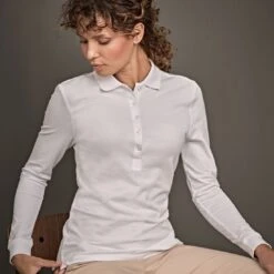 Tee Jays Ladies Luxury Long Sleeve Stretch Polo 34 Tee Jays Ladies Luxury Long Sleeve Stretch Polo -XAMAX 146 model