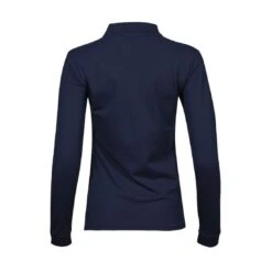Tee Jays Ladies Luxury Long Sleeve Stretch Polo 27 Tee Jays Ladies Luxury Long Sleeve Stretch Polo -XAMAX 146 navy back