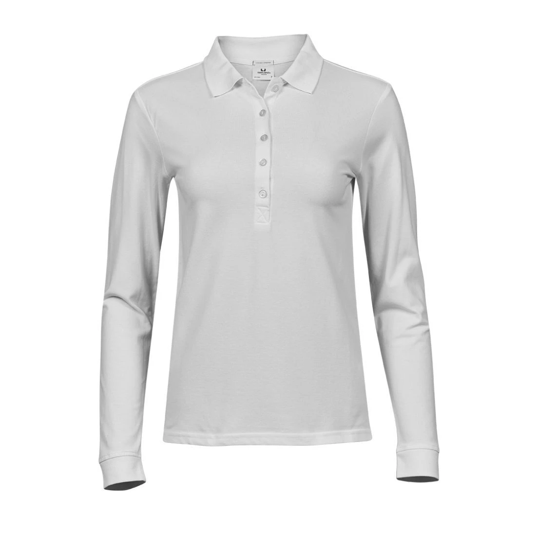 Tee Jays Ladies Luxury Long Sleeve Stretch Polo 11 Tee Jays Ladies Luxury Long Sleeve Stretch Polo - Image 9