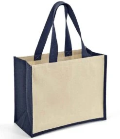 Brand Lab Jute And Canvas Shopper -XAMAX 1524da488554967c560d777212f9b6cac8d25db943aeffaf5dc20ba8e3d00b47