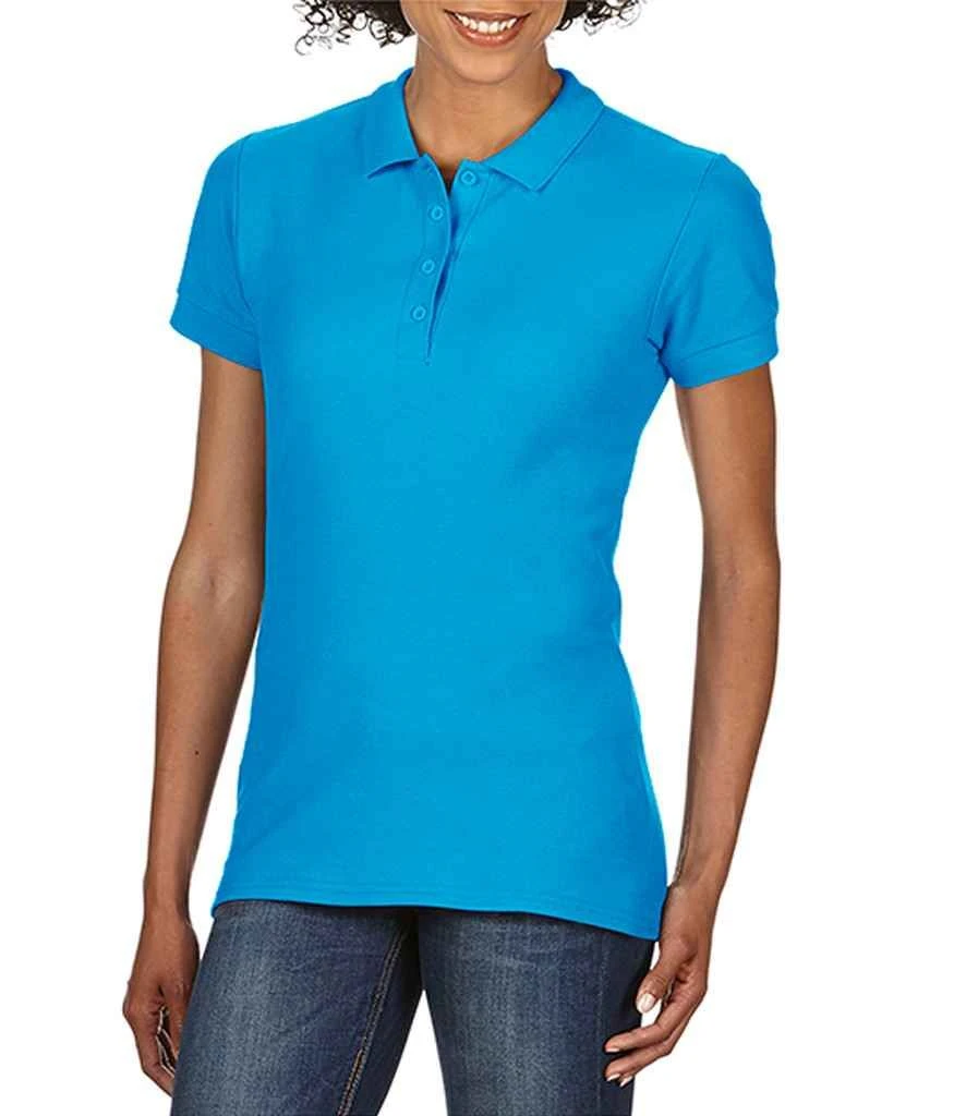 Gildan Softstyle® Ladies' Double Pique Polo 15 Gildan Softstyle® Ladies' Double Pique Polo - Image 13