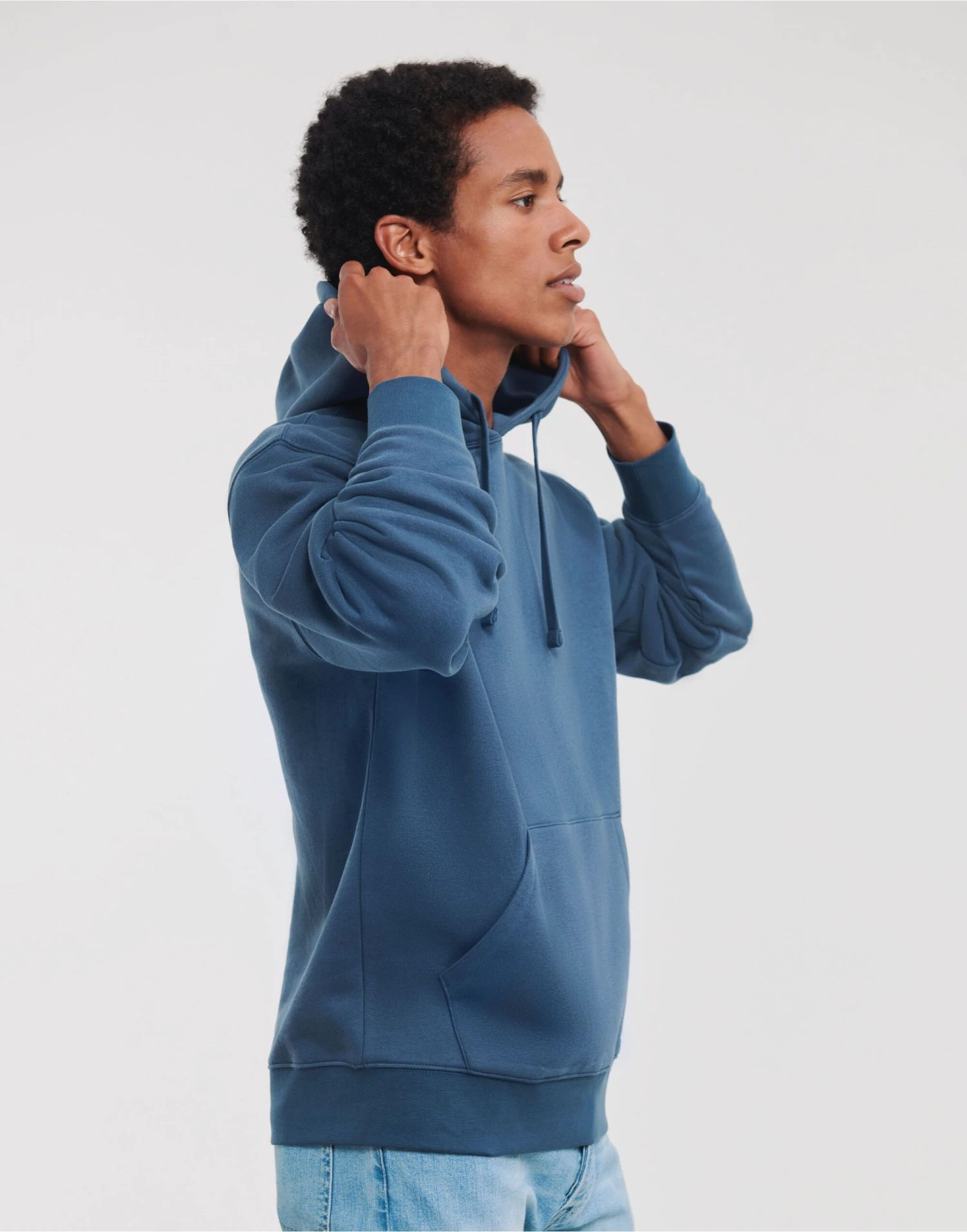 Russell Mens Authentic Hooded Sweat 8 Russell Mens Authentic Hooded Sweat - Image 6