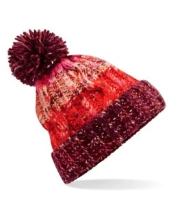 Beechfield Corkscrew Pom Pom Beanie -XAMAX 161dcb1a07d402bd56ba57a043856b50d240ec30158bfe0a57e4798aaf271ed3