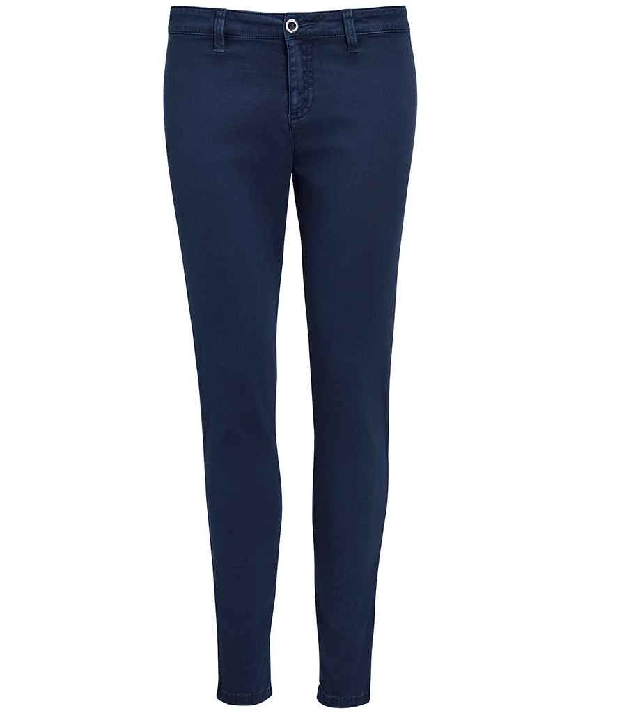 SOL'S Sols Ladies Jules Chino Trousers 5 SOL'S Sols Ladies Jules Chino Trousers - Image 3