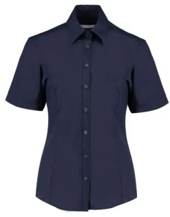 Kustom Kit Tailored Fit Short Sleeve Business Shirt -XAMAX 16d5a570d81600c2187ccac8039f5e59c7484d5767bcf7a4504c8dc465077962