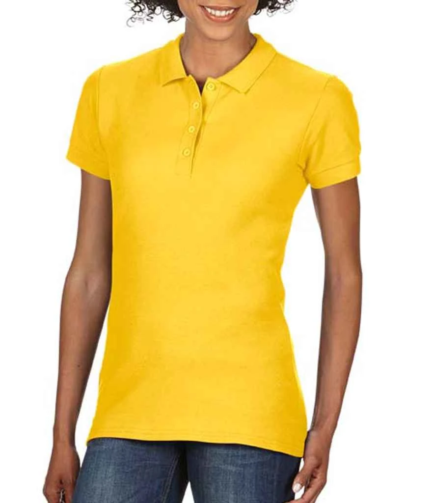 Gildan Softstyle® Ladies' Double Pique Polo 12 Gildan Softstyle® Ladies' Double Pique Polo - Image 10