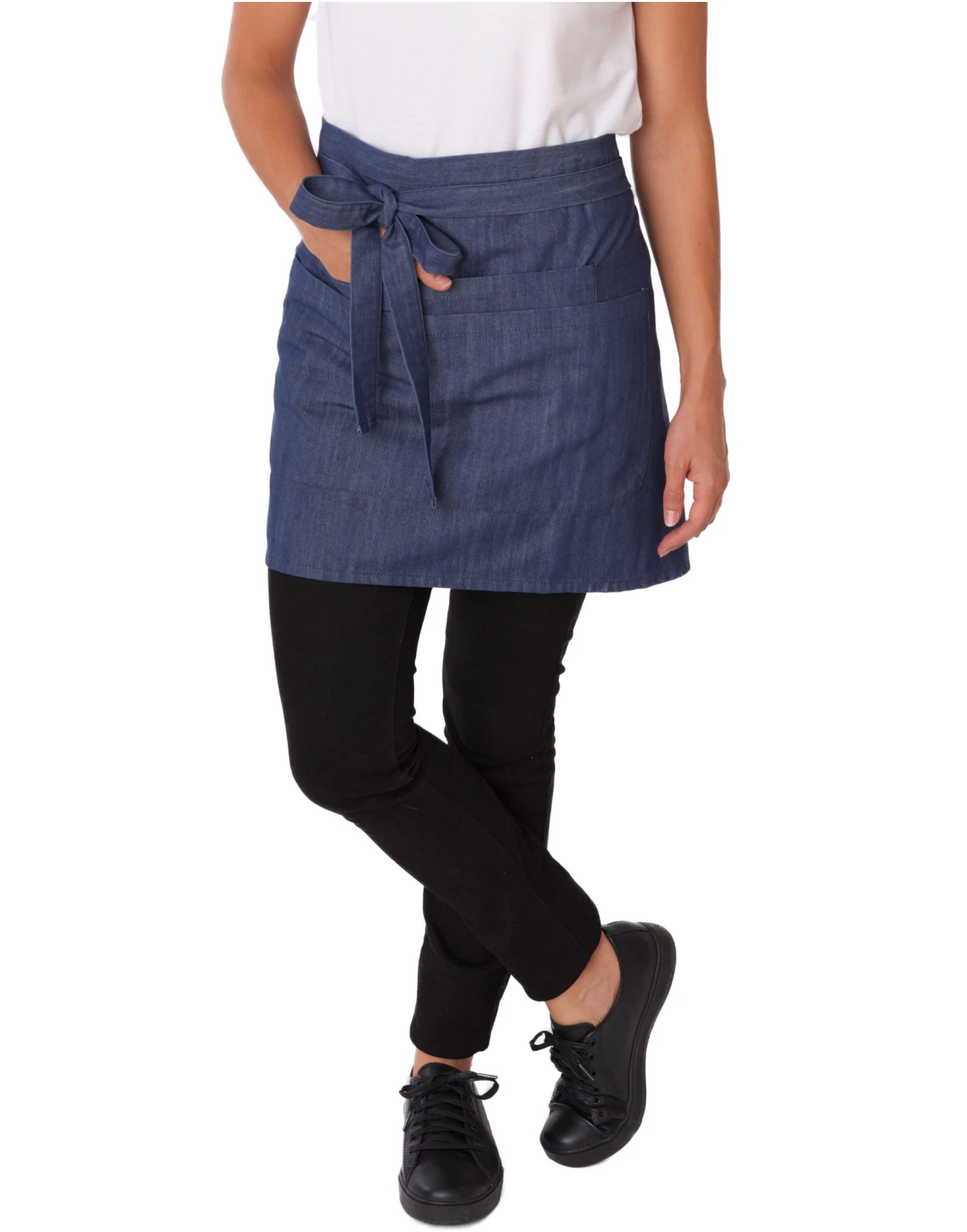 Dennys Denim Waist Apron With Pocket 3 Dennys Denim Waist Apron With Pocket
