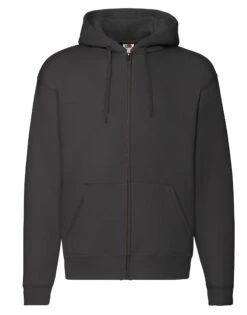 Fruit Of The Loom Mens Premium Hooded Sweat Jacket
