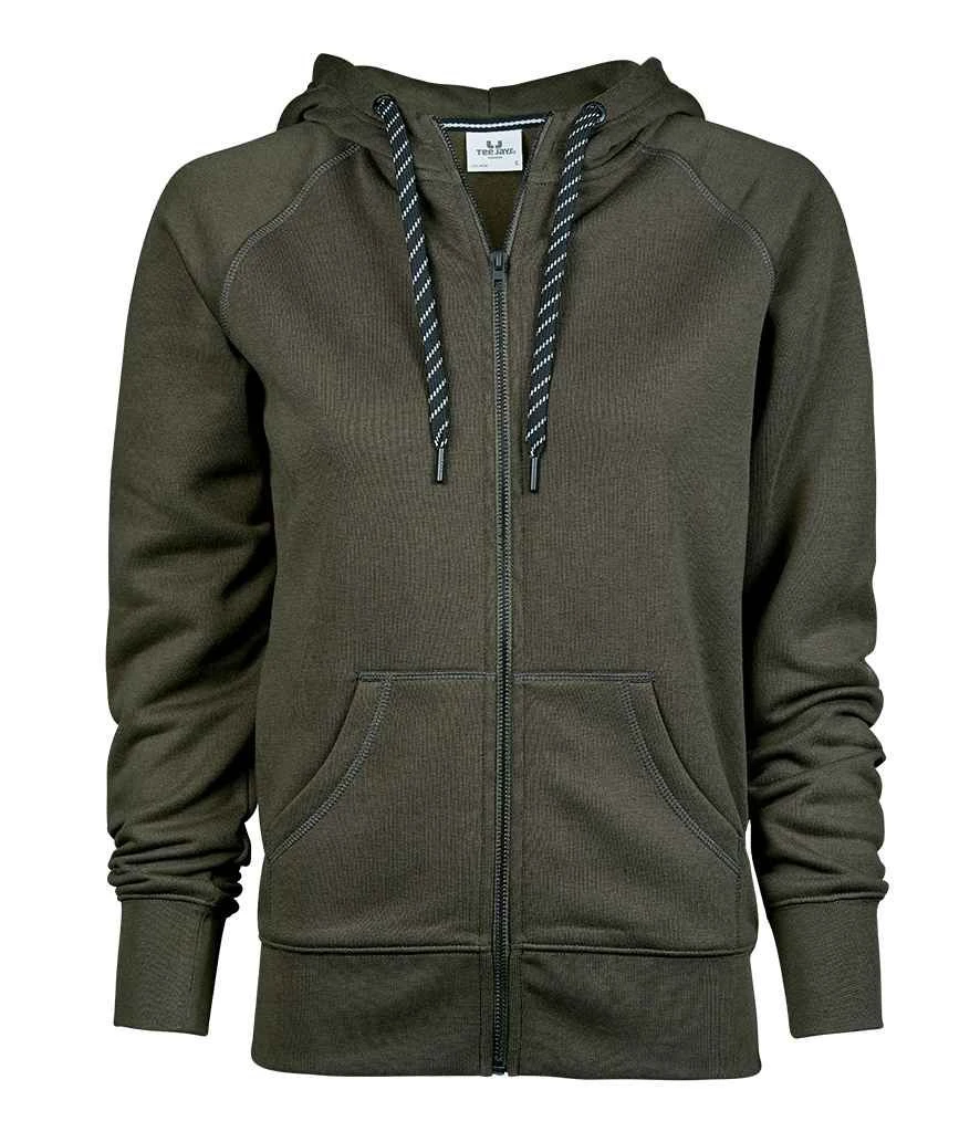 Tee Jays Ladies' Fashion Full Zip Hood 14 Tee Jays Ladies' Fashion Full Zip Hood - Image 12