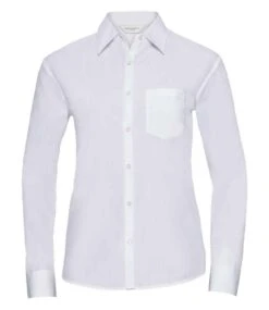 Russell Collection Ladies' Long Sleeve Classic Polycotton Poplin Shirt 29 Russell Collection Ladies' Long Sleeve Classic Polycotton Poplin Shirt -XAMAX 1a1ed021f80e1547d9450136f9cfb97f354c9f7dc913f84503061789df5676d0