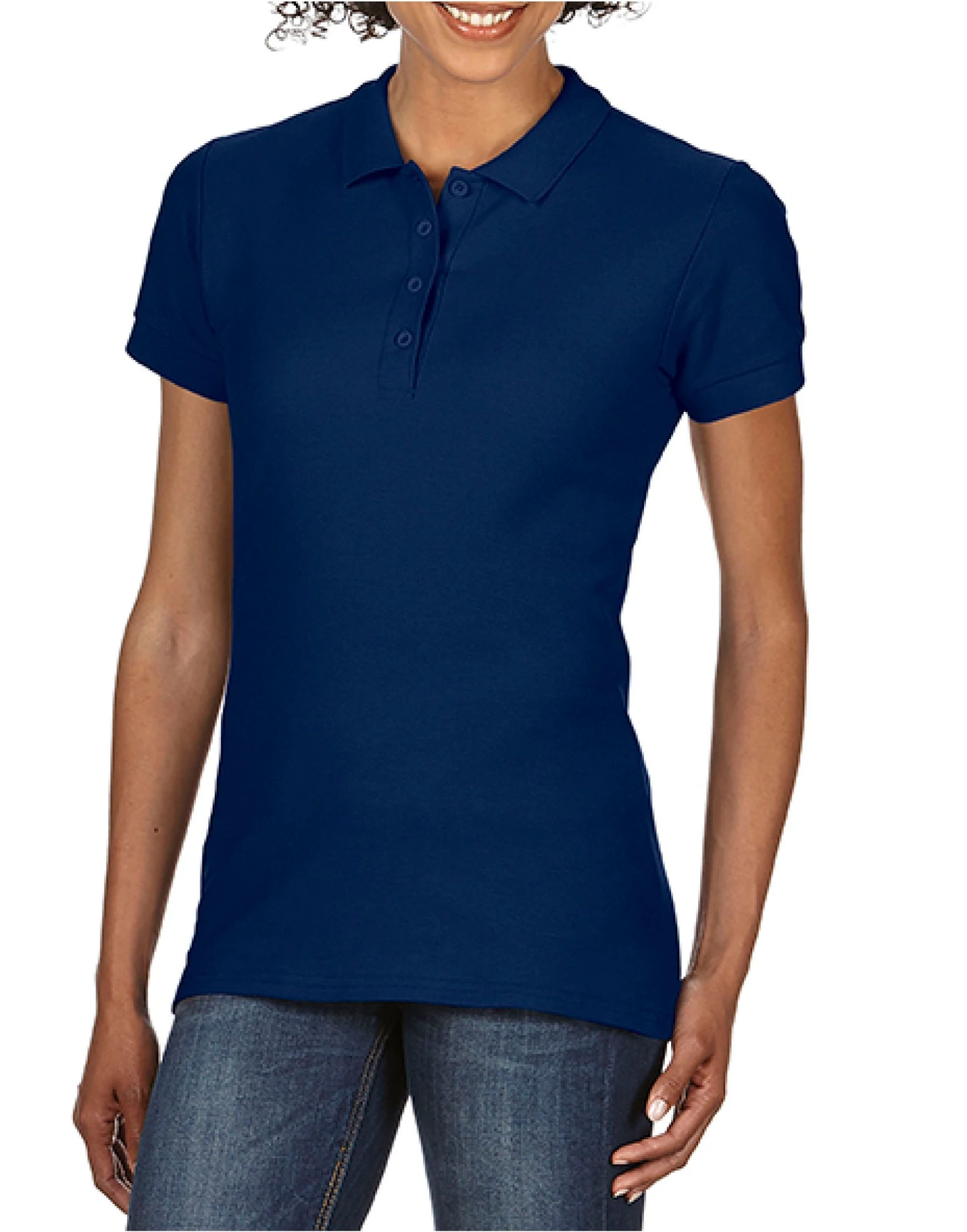 Gildan Softstyle® Ladies' Double Pique Polo 10 Gildan Softstyle® Ladies' Double Pique Polo - Image 8