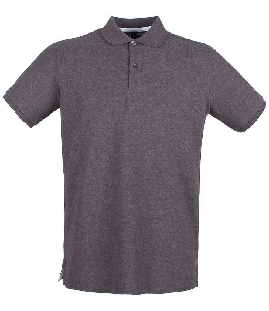 Henbury Modern Fit Cotton Piqué Polo Shirt 7 Henbury Modern Fit Cotton Piqué Polo Shirt - Image 5