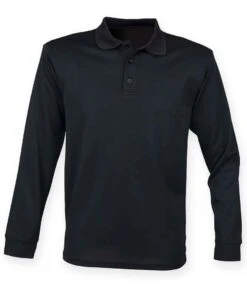 Henbury Unisex Long Sleeve Coolplus Piqué Polo Shirt 9 Henbury Unisex Long Sleeve Coolplus Piqué Polo Shirt -XAMAX 1aa08f8a422196f0cba1d3d7261b2ca12f4f9d0de0228db62dd2ce42d9c9d4c8