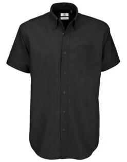 B&C Mens Oxford Short Sleeve Shirt