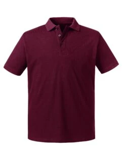 Russell Pure Organic Mens Polo