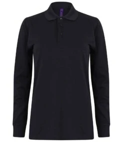 Henbury Unisex Long Sleeve Coolplus Piqué Polo Shirt 11 Henbury Unisex Long Sleeve Coolplus Piqué Polo Shirt -XAMAX 1c962371769604216a46303a25f401e62961706ddaa5133132f06575e91a2a72