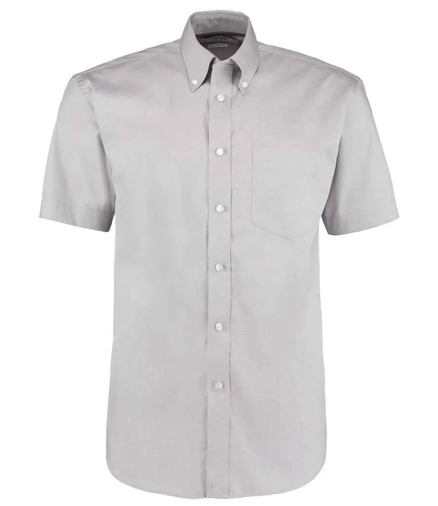 Kustom Kit Classic Fit Short Sleeve Premium Oxford Shirt 17 Kustom Kit Classic Fit Short Sleeve Premium Oxford Shirt - Image 15
