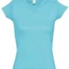 SOL'S Sols Ladies Moon V Neck T Shirt -XAMAX 1e2b4e9c1c42b3abd64497819c07b35242c2634e2b6ad9680762c0a8fc39d575