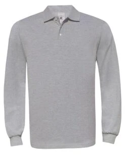 B&C Safran Long-sleeved Polo Shirt -XAMAX 1e973f7e99c2ccce27f0c373b624e11560d07acd73746dcc3ded46f35ba052a5