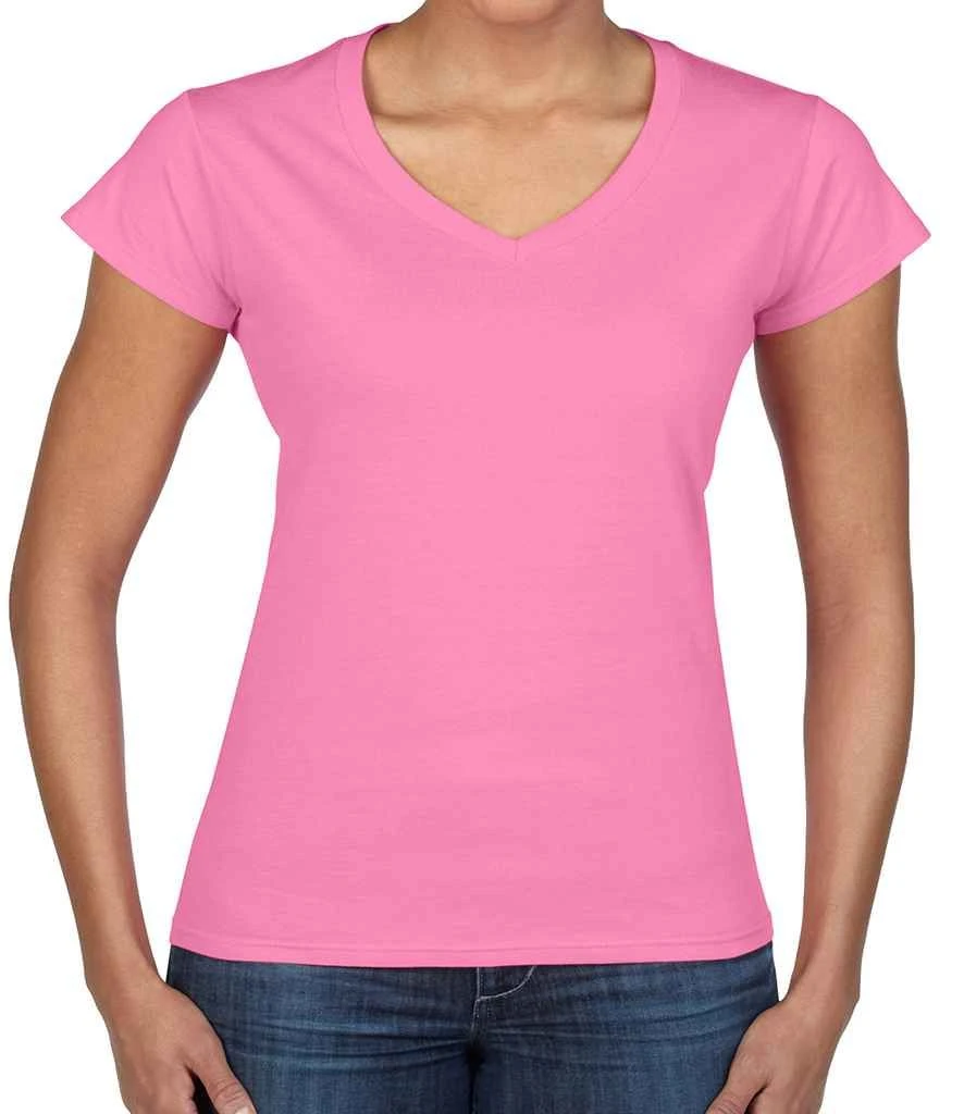 Gildan Softstyle® Ladies' V-Neck T-Shirt 15 Gildan Softstyle® Ladies' V-Neck T-Shirt - Image 13