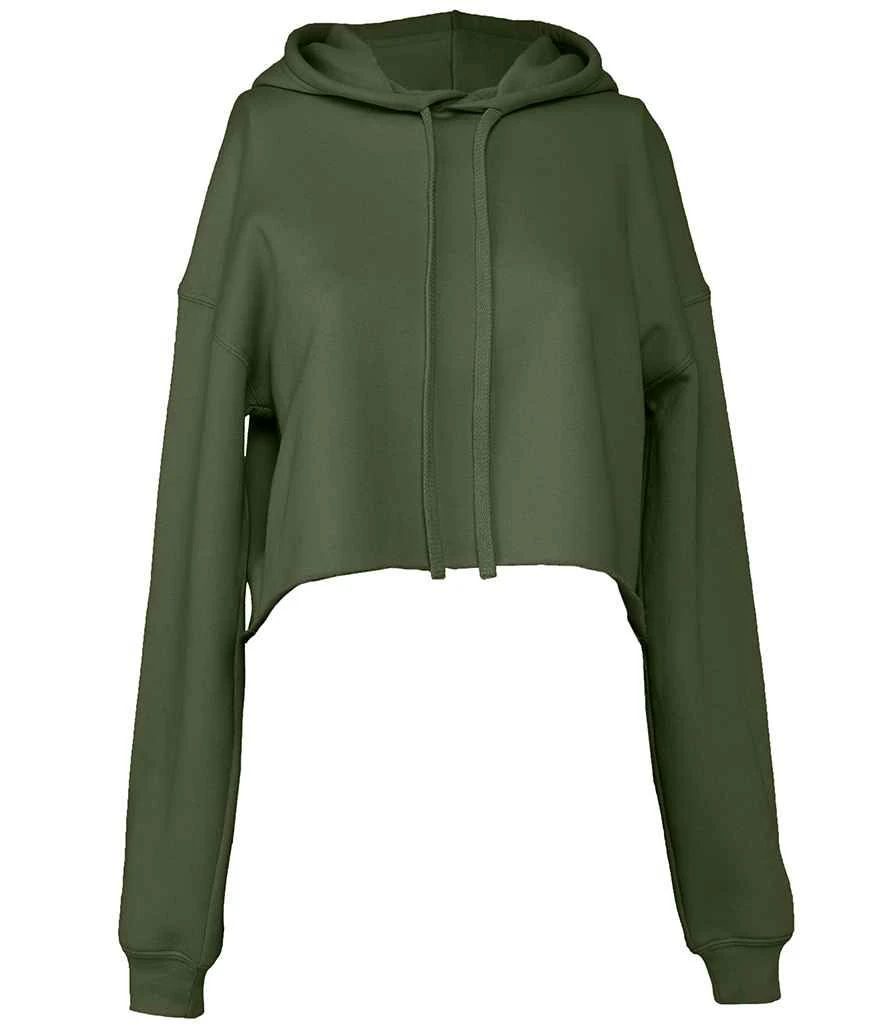 Bella+Canvas Bella Ladies Cropped Hoodie 7 Bella+Canvas Bella Ladies Cropped Hoodie - Image 5