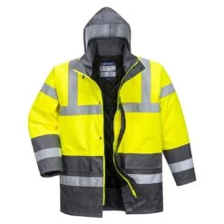 Portwest Hi-Vis Contrast Winter Traffic Jacket -XAMAX 1f830648ede9256d2d5bd6c90526db054d4a50f636cdccb3c3dd78d789bc61c4